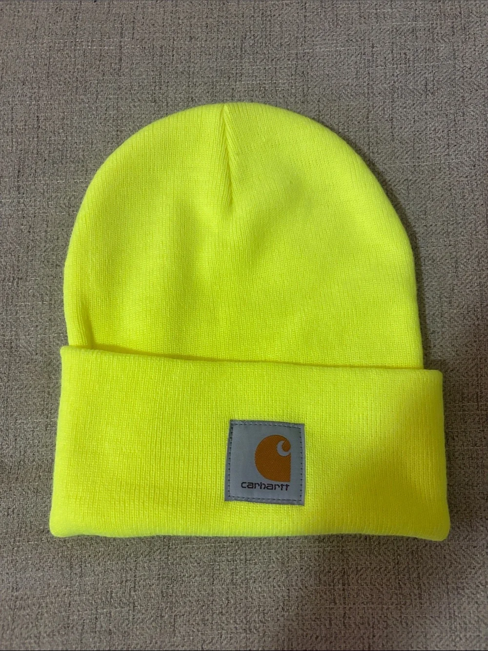 Carhartt womens High-Visibility Neon Yellow Beanie